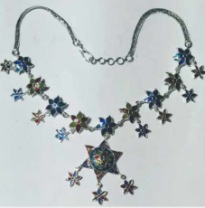 minakari necklace