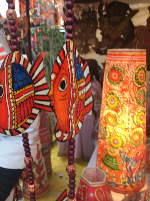 Shadow Puppets in Leather of Nimmalakunta, Andhra Pradesh India InCH