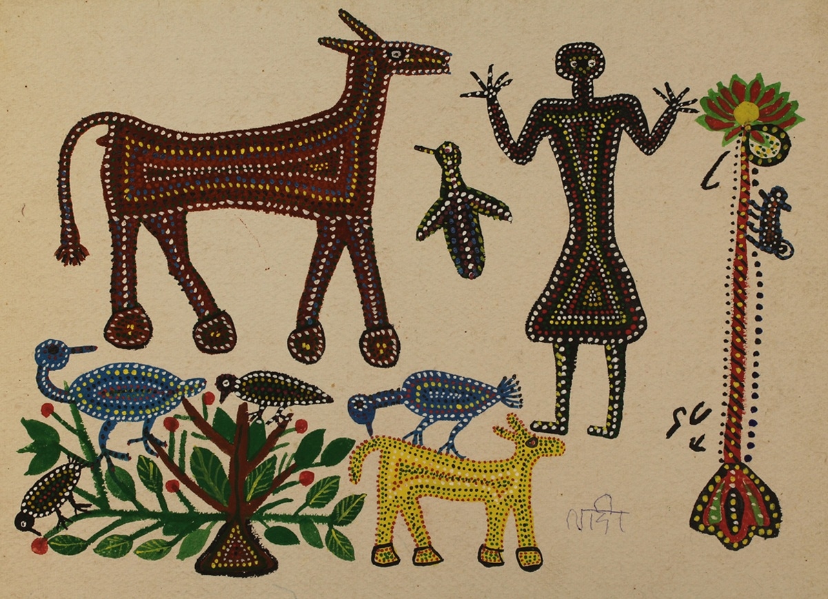 Bhil Tribal Painting of Madhya Pradesh