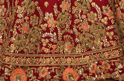 Zari/ Zardozi/ Metallic Thread Embroidery of Delhi