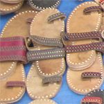 Leather Embroidered Mojari/Footware of Sikar, Rajasthan