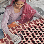 Hand Block – Printing/ Mern Printing of Akola, Rajasthan