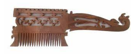 Wooden Comb and Hair Ornaments of Dinajpur, West Bengal
