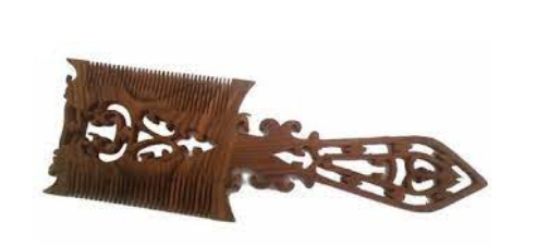 Wooden Comb and Hair Ornaments of Assam