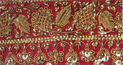 Zari, Zardozi, Metallic Thread Embroidery of Madhya Pradesh