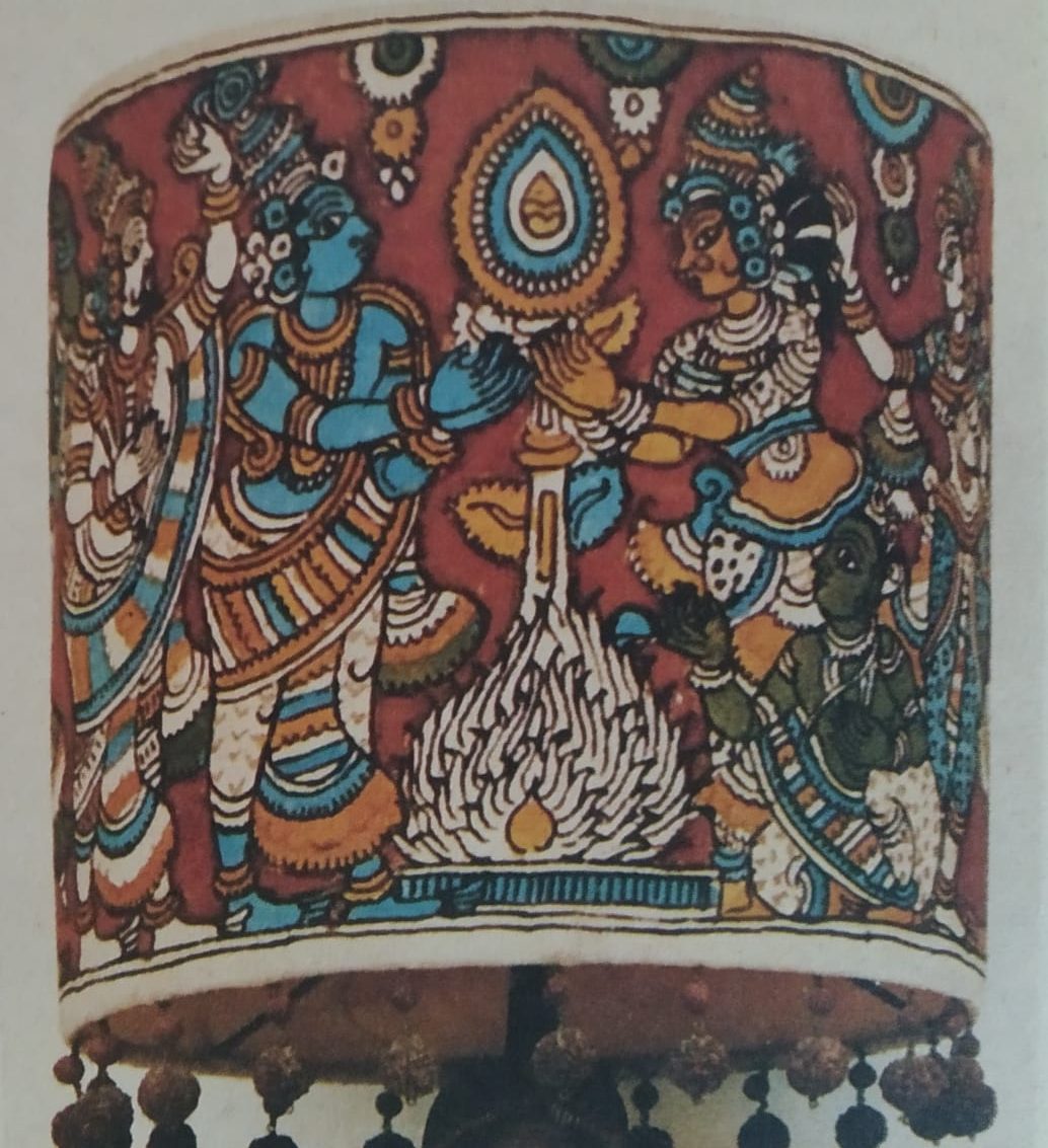 Hand Block – Printing/ Kalamkari of Telangana